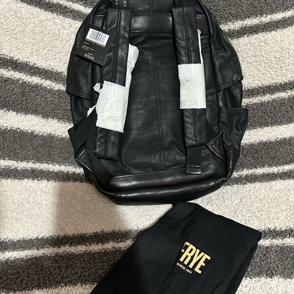 NWT Frye Small Scout Backpack-Black - Picture 2 of 5